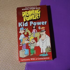 Drawing Power Kid Power VHS